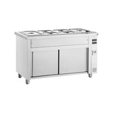 Bain Marie cu dulap încălzit, 4 GN1/1, Inomak